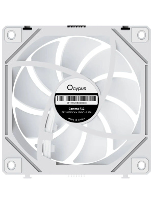 �������� ������������ (3 ��) Ocypus Gamma F12 UNI WH ARGB 3 IN 1, 3x120x120x25mm, 4-PIN PWM, 800-1800 RPM, 31 DBA MAX, HYDRO BEARING