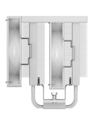 ����� PCCooler RT720 TC ARGB WH (270W, 4-pin PWM, 157.5mm, Al/Cu, 7x6mm, ARGB, 2x120mm, 73.32CFM, 34.9dBA, 2200RPM, S: 1851/1700/1200/115X, AM5/AM4, white)