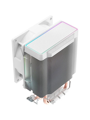 ����� Ocypus Gamma A20 WH ARGB, 92mm FARGB FAN, Top FARGB Panel, 2 HEAT PIPES, 3-PIN, 1900 RPM, 21DBA, HYDRO BEARING, LGA115X/1200/1700/18XX, AM4/AM5