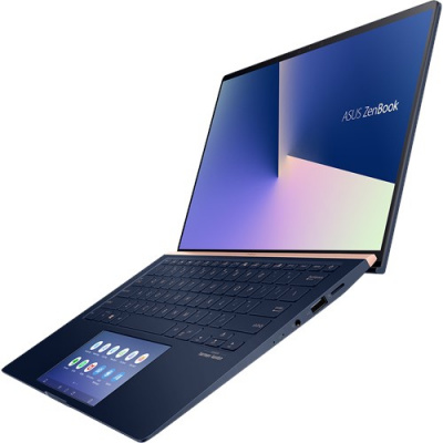  ASUS ZenBook UX434FL-A6019T Intel i7-8565U/16G/512G SSD/14" FHD GL/NV MX250 2G/ScreenPad 2.0/Win10 , 90NB0MP1-M11040