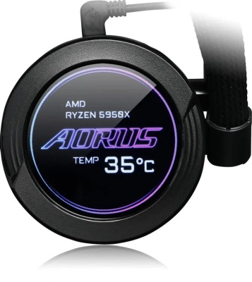 ������� ����������� ���������� Gigabyte AORUS WATERFORCE 280 (� ���������� ARGB, ���������� �������� AIO)