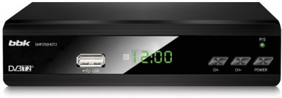 - BBK SMP250HDT2 Black DVB-T, DVB-T2,   1080p,  ,  HDMI,  