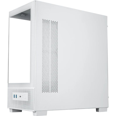 ������ XASTRA Q500M-0F White mATX/Aquarium/Screewless/no fans/ Q500M-0F-WH