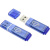   4Gb USB Drive <USB2.0> Smartbuy Glossy series Blue (SB4GBGS-B)