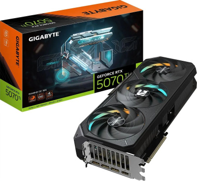 ���������� Gigabyte NVIDIA GeForce RTX 5070 Ti Gaming, 16Gb GDDR7, OC, GV-N507TGAMING OC-16GD 1.0 Ret