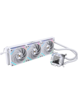������� �������� ���������� 1STPLAYER X-360 White / 3x120mm, ARGB, IPS display / X-360-WH