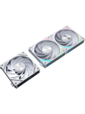 �������� ������������ (3 ��.) 1STPLAYER XF7R White / 120mm Reverse ARGB 3pin 5V PWM 4pin 12V 600-2000rpm 56.8cfm 33.12dBA / XF7R-WH-3IN1