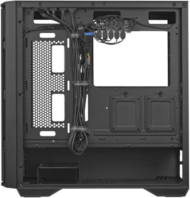 ������ Cougar Uniface X RGB V2 Black, 4x140mm ARGB PWM Fan, ARGB PWM Fan Hub, ��� ��, E-ATX