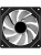 ����� ��� ������� Ocypus Gamma F12 BK ARGB REVERSE BLADE (120x120x25mm, 4-pin PWM, ARGB, 50CFM, 31dBA, 1600RPM, Black)