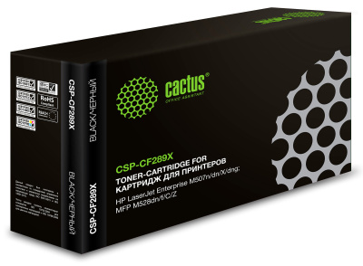 �������� �������� Cactus CSP-CF289X ������ (10000���.) ��� HP LJ M507/MFP M528