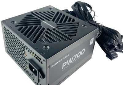 ���� ������� Powercase PW700 (80 Plus, ATX 2.31, 700W, APFC, DC-DC, 120mm Fan)  PS-700W-DC