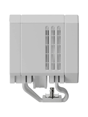 ����� upHere UP2TC6C White ARGB / 6HPx6mm, 265W TDP, dual tower, 2x120mm ARGB fans, 600-1650RPM, 68 CFM, 25dBA / UP2TC6C