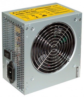 Chieftec 500W GPA-500S8 1x PCI-E (6+2-Pin), 3x SATA, 2x MOLEX, Fan 12cm