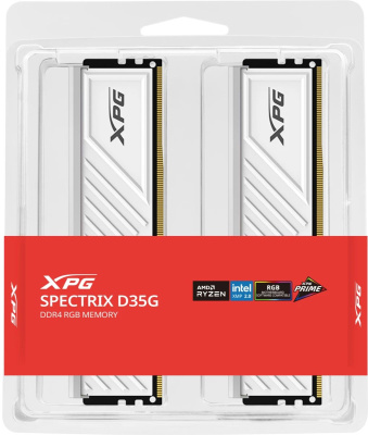 ������ DDR4 2x8GB 3200MHz A-Data AX4U32008G16A-DTWHD35G XPG Spectrix D35G RTL PC4-25600 CL16 DIMM 288-pin 1.35� single rank Ret