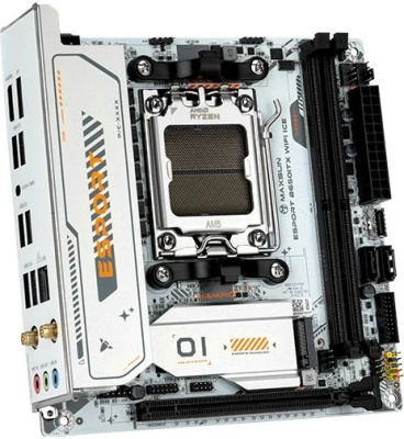 ����������� ����� Maxsun eSport B650ITX WIFI ICE, AMD B650, Socket AM5, mini-ITX, Ret