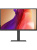 ������� LG UltraFine 27U730A-B 27" IPS monitor, 3840x2160, 300cd/m2, 16:9, 5�� (GtG), HDMIx2, DP, USB C (90W), USB 3.2x2, Speakers, 60Hz, 178/178, ������� ��, VESA 100x100, HAS 150mm, black