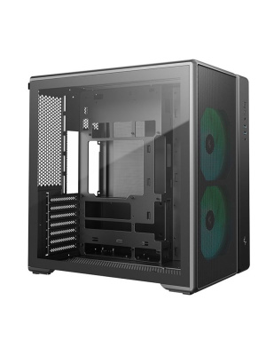 ������ Deepcool CG590 MESH 2F, TG (aquarium), 2x120mm ARGB Fan, mini-ITX, mATX, ATX, ������