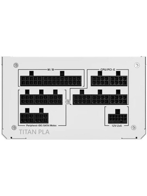 ���� ������� Montech TITAN PLA 850W / ATX 3.1, APFC, 80 PLUS Platinum, Japan caps, 135mm fan, full modular / TIX0124