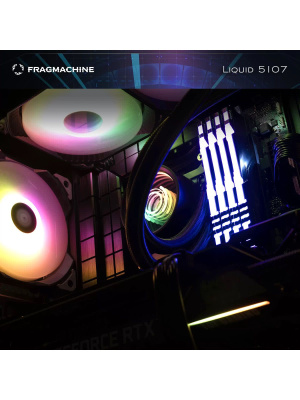 ��������� ���� Fragmachine Liquid 5107, Intel Core i5-13400F/32 �� DDR5/2048 �� SSD/NVIDIA GeForce RTX 4070 SUPER (12 ��)/Windows 10 Pro, ������ (L5134R4070S)