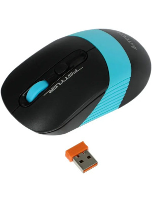 ���� ������������ A4Tech Fstyler FG10, 2000dpi, Wireless/USB, ������/����� FG10 BLUE