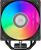 ����� ��� ���������� PcCooler RT400 BK ARGB, ������, retail RT400-BKAWXX-GL