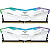   DDR5 TEAMGROUP T-Force Delta RGB 64GB (2x32GB) 6000MHz CL38 (38-46-46-76) 1.35V / FF4D564G6000HC38GDC01 / white