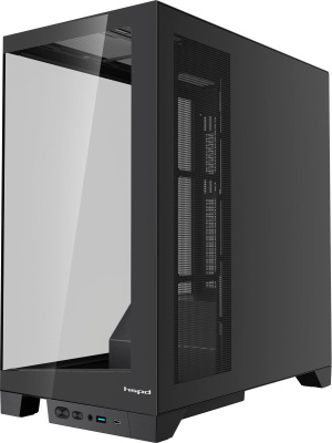 ������ �� HSPD F550-TGBK, Midi-Tower, ��� ��, Black