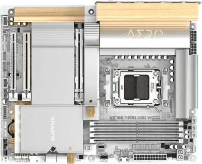 ����������� ����� Gigabyte X870E AERO X3D WOOD, Socket AM5, AMD X870E, ATX, Ret