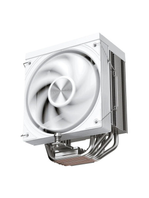 ����� 1STPLAYER FROST BITE FB12S-6 White / 6HPx6mm, single tower, 230W TDP, 1x120mm fan, 800-2300 RPM, 70.15 CFM, 34.8 dBA / FB12S-6-WH