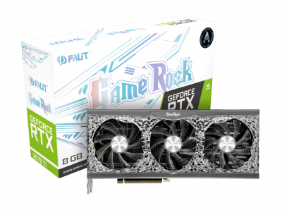  RTX3070TI 8192Mb Palit PCI-E 4.0 PA-RTX3070TI GAMEROCK 8G NVIDIA GeForce 256 GDDR6X 1500/14000/HDMIx1/DPx3/HDCP Ret (NED307T019P2-1047G)