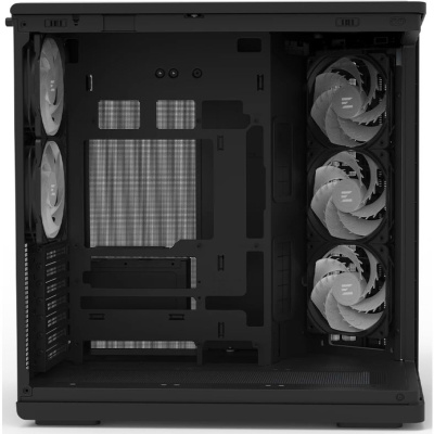 ������ ZALMAN MidTower P60 Black (ATX, ��� ��, SIDE 3x120mm, REAR 2x120mm ARGB fan, 1xUSB Type C, 2xUSB 3.0) (Zalman P60 Black)