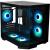 ������ XASTRA QT400M 5ARGB-FC-C6-AC Black mATX/Aquarium/Screewless/1x120mm+2x240 ARGB PWM FC fans/Argb+PWM HUB 6port/Type-C+USB3.0 (1 USB3.0 ������)/ QT400M-2FA24A-1FC12A-C6-AC