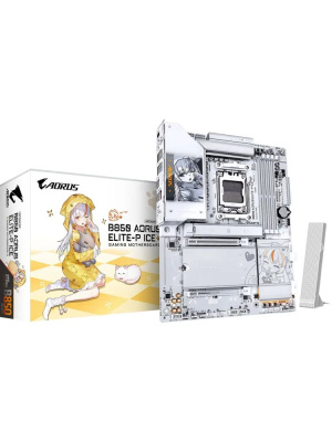 ����������� ����� Gigabyte B850 A ELITE-P ICE Socket AM5 AMD B850 4xDDR5 ATX AC`97 8ch(7.1) 5Gigabit RAID+HDMI