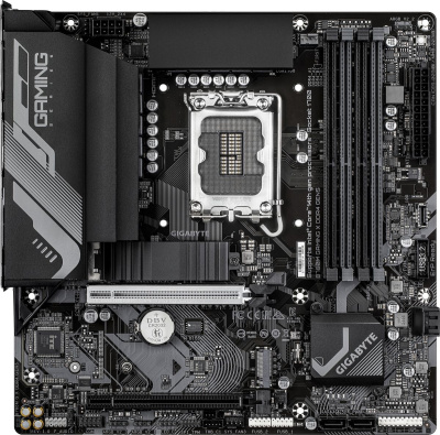 ����������� ����� Gigabyte B760M GAMING X DDR4 GEN5, B760, LGA1700, mATX, Ret