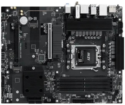 ����������� ����� MSI PRO B850-S EVO WIFI, Socket AM5, AMD B850, ATX, Ret