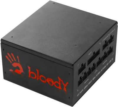 ���� ������� Bloody ATX 750W BD-PS750G 80+ gold (20+4pin) APFC 120mm fan 6xSATA Cab Manag RTL