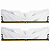 DDR 4 DIMM 16Gb (8Gbx2) PC28800, 3600Mhz, Netac Shadow II NTSWD4P36DP-16W C18 White,  