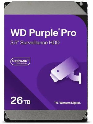 Ƹ����� ���� WD Purple Pro 26TB SATA-III (WD260PURP)