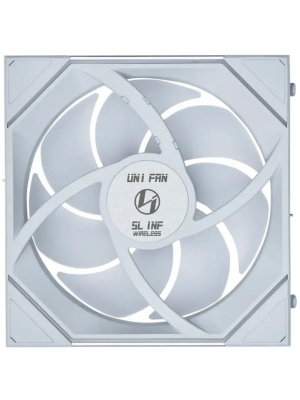 ���������� Lian Li UNI FAN SL-INF WIRELESS 140 / 14SLIN1W1W WHITE / 140x140x25�� (PWM, ARGB, 1800 ��/��� (Max.), 27,7dBa) / G99.14SLIN1W1W.R0