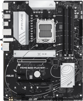 ����������� ����� ASUS PRIME B650-PLUS WIFI, SocketAM5, AMD B650, ATX, Ret 90MB1KP0-M0EAY0