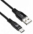 Digma Кабель USB A (m) USB Type-C (m) 1.2м, тканевая оплётка, черный