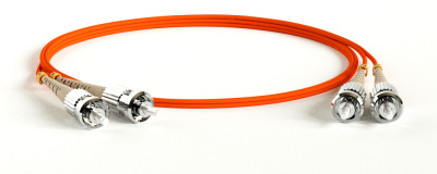 ����-���� ���������-���������� (����) Hyperline FC-D2-62-ST/PR-ST/PR-H-3M-LSZH-OR  MM 62.5/125, ST-ST, 2.0 ��, duplex, LSZH, 3 �
