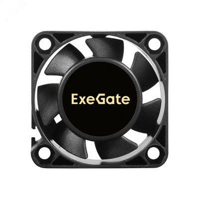 Exegate EX297011RUS ���������� 12� DC ExeGate EX04010B3P (40x40x10 ��, 2-Ball (������� ���������������), 3pin, 5500RPM, 26dBA)
