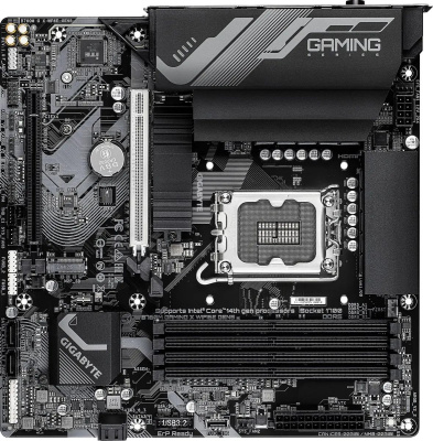 ����������� ����� Gigabyte B760M G X WF6E GEN5, LGA 1700, Intel B760, mATX, Ret