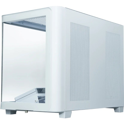 ������ XASTRA QR600M 6ARGB C10-UC White mATX/Aquarium/ Curve Glass /Led Strip/6x120mm ARGB PWM FM fans/ Argb+PWM HUB 10port / Type-C/ QR600M-6FM12A-C10-UC-L-WH