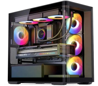 ������ JONSBO D300 Black ��� ��, mini-ITX, micro-ATX, ������