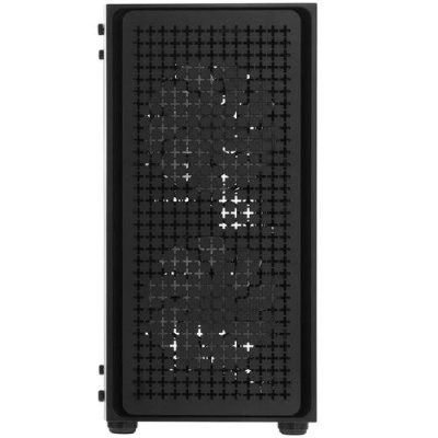 ������ Powercase Mistral Micro EM20, Tempered Glass, 2x140mm + 1�120mm FRGB fan, ������, mATX  (CMMEM20B-L3)