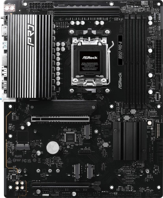 ����������� ����� ASRock B850 PRO-A, Socket AM5, AMD B850, ATX, Ret