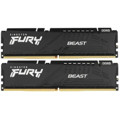 ����������� ������ Kingston FURY Beast Black DDR 5 DIMM 64Gb (2x32Gb) PC-48000 6000Mhz EXPO CL36 1.35V (KF560C36BBEK2-64)