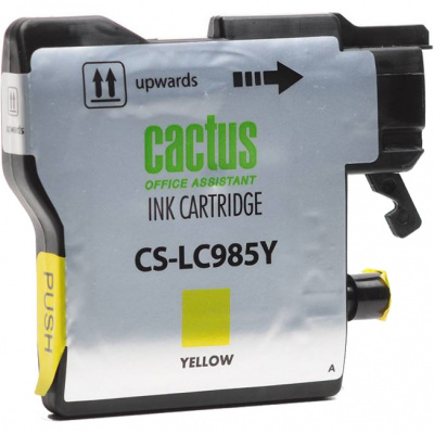 �������� �������� Cactus CS-LC985Y ������ ��� Brother DCPJ315W/DCPJ515W/MFCJ265W (15��)